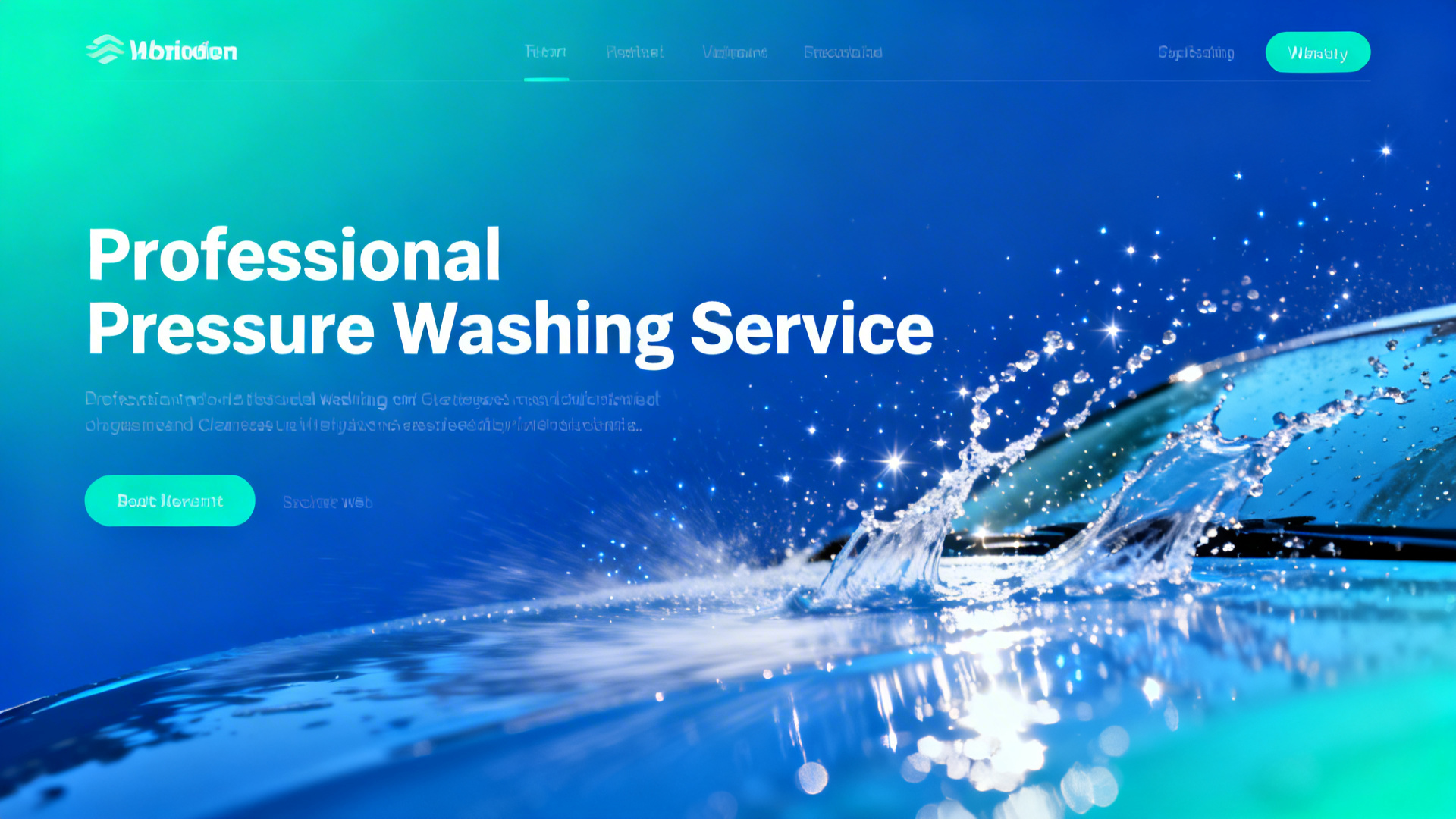 Pressure washing background